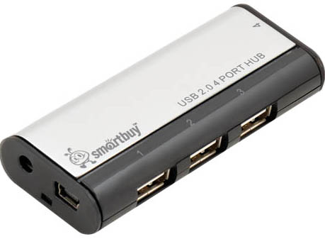  Разветвитель USB 2.0 SmartBuy SBHA-6806-K