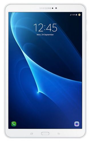 Samsung Galaxy Tab A SM-T585N 16Gb белый (1.6) 8C, RAM2Gb, 10.1" TFT 1920x1200, 3G, 4G, WiFi, BT, 8Mpix, 2Mpix, GPS, Android 6.0, Touch, micr