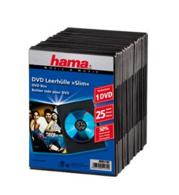  Коробка для CD/DVD HAMA H-51182