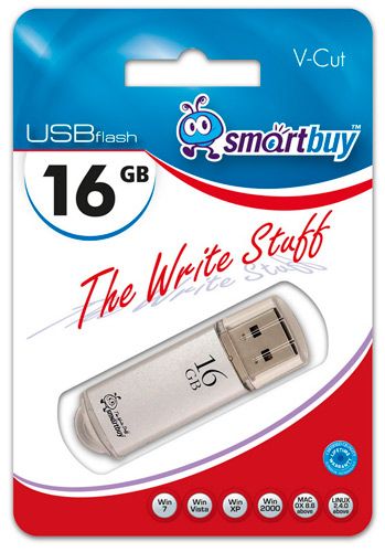  Накопитель USB 2.0 16GB SmartBuy SB16GBVC-S