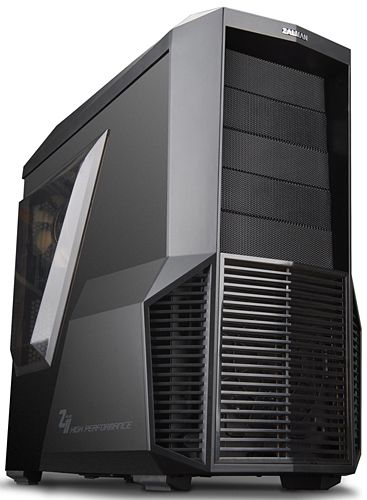  ATX Zalman Z11 PLUS черный с окном, без БП (3x120mm+2х80mm, USB2.0 x2 + USB3.0 x2, Audio)