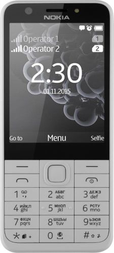 Nokia 230 Silver White (Single Sim)