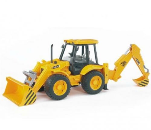  Игрушка Bruder 02-428 Экскаватор-погрузчик колесный JCB 4CX