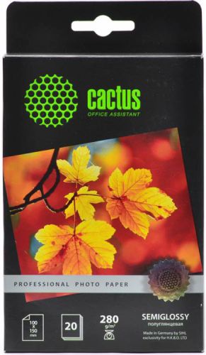  Фотобумага Cactus CS-SGA628020