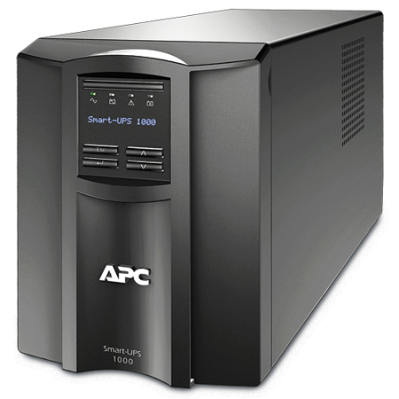 APC SMT1000I 1000VA/670W, Line-Interactive, LCD, Out: 220-240V 8xC13 (4-Switched), SmartSlot, USB, COM, HS User Repla