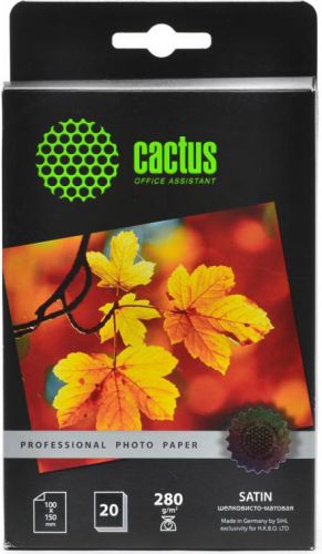  Фотобумага Cactus CS-SMA628020