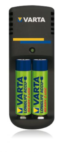  Зарядное устройство Varta Mini Charger + 2шт. AA 2400 мА-ч