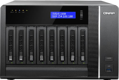  Сетевой RAID-накопитель QNAP TVS-EC880-E3-16G
