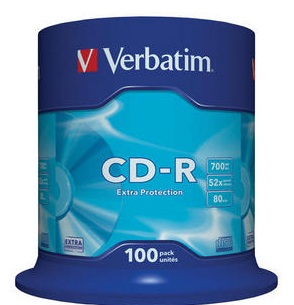  Диск CD-R Verbatim 43411