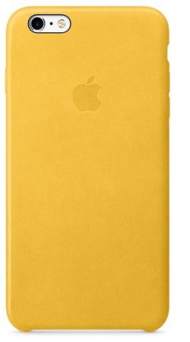  Чехол кожаный Apple iPhone 6S Plus Leather Case Marigold (MMM32ZM/A)