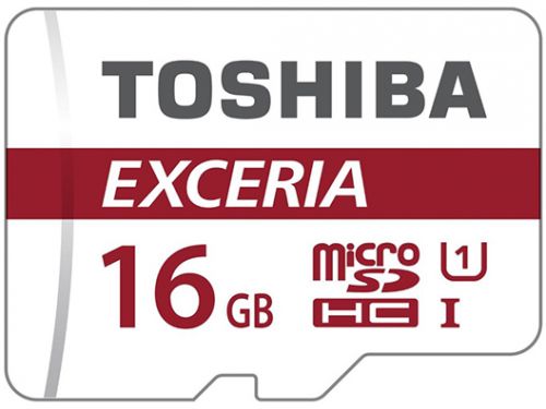  Карта памяти 16GB Toshiba THN-M301R0160EA 16GB microSD SDHC Class10 UHS-1