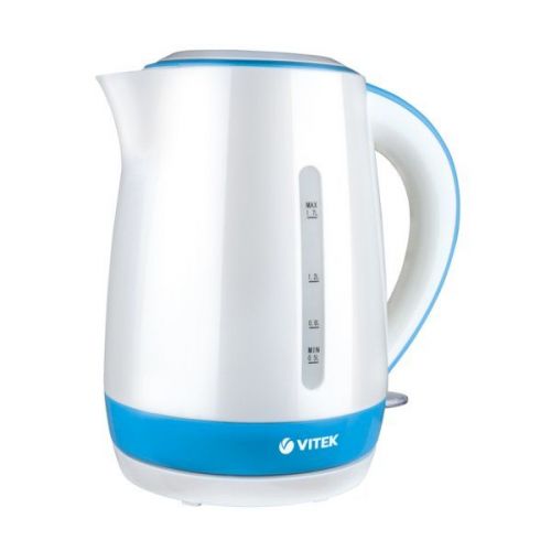  Чайник Vitek VT-1128 белый/синий