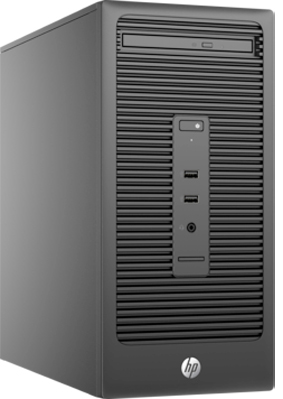  Компьютер HP 280 G2 MT V7Q81EA Pentium G4400 (3.3GHz), 4096MB, 500GB, DVD+/-RW, Shared VGA, Windows 7 Professional, клавиатура + мышь