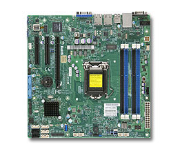  Материнская плата Supermicro X10SLM-F