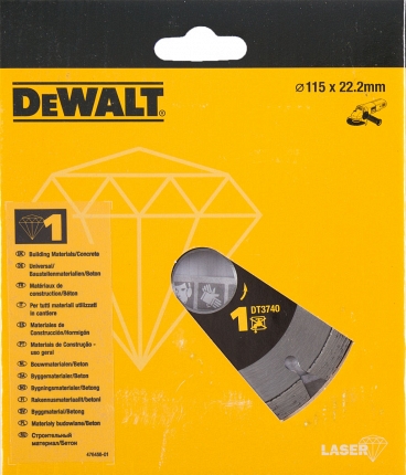  Диск отрезной DeWALT DT 3740