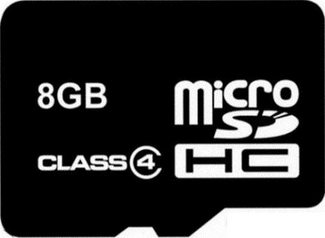 Карта памяти 8GB SmartBuy SB8GBSDCL4-00 micro SDHC class 4 (без адаптеров)
