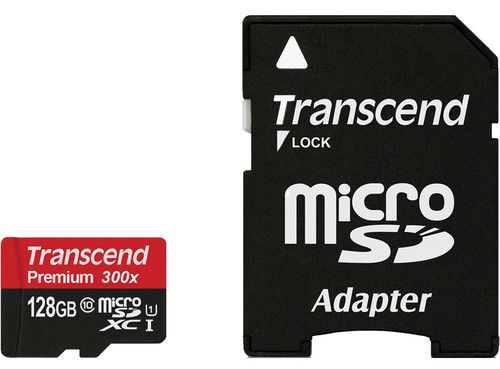  Карта памяти 128GB Transcend TS128GUSDU1 microSDXC Class 10 UHS-I (SD адаптер)