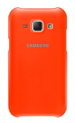  для телефона Samsung EF-PJ100BOEGRU (клип-кейс) для Galaxy J1 оранжевый