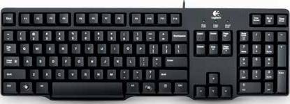  Клавиатура проводная Logitech K100 PS/2, black, Rtl 920-003200