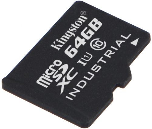  Карта памяти 64GB Kingston SDCIT/64GBSP microSDXC Class 10 UHS-I U1 Industrial Temperature