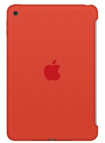  Чехол Apple iPad mini 4 Silicone Case Orange (MLD42ZM/A)