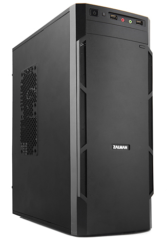  mATX Zalman ZM-T1 Plus черный, без БП (1x92mm,USB2.0 + USB3.0, Audio)