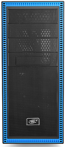  ATX Deepcool TESSERACT SW черный с окном, без БП (2х120mm FAN, USB2.0 + USB3.0, Audio)