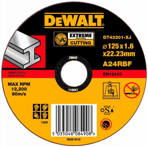  Диск отрезной DeWALT DT 43301