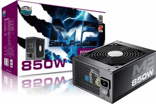  Блок питания ATX Cooler Master Silent Pro M2 (RS850-SPM2D3-EU) 850W, Fan 135mm, модульный, 80Plus Silver