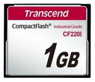  Карта памяти 1GB Transcend TS1GCF220I Industrial High Speed (220X)