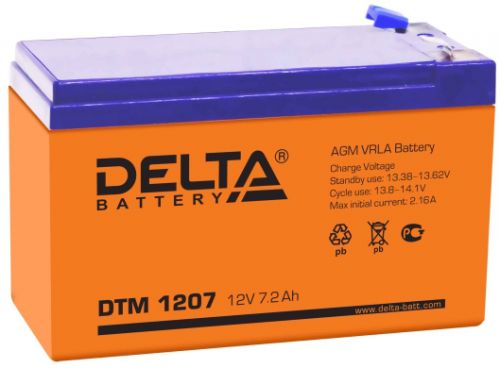  Батарея Delta DTM 1207