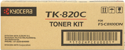  Тонер-картридж Kyocera TK-820C