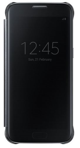  Чехол для телефона Samsung EF-ZG930CBEGRU (флип-кейс) для Galaxy S7 Clear View Cover черный