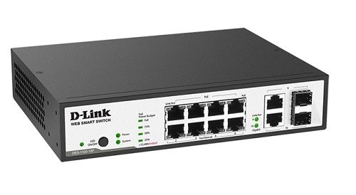  PoE D-link DES-1100-10P/A1A