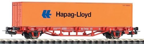  Платформа грузовая PIKO 57700 с контейнером 40ft.Hapag-Lloyd, Lgs579, DB AG EpV