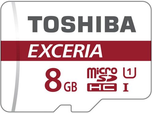 Карта памяти 8GB Toshiba THN-M301R0080EA 8GB microSD SDHC Class10 UHS-1