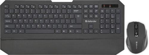  Клавиатура и мышь Wireless Defender Berkeley C-925 Nano USB, 1600 dpi, Black 45925