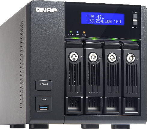  Сетевой RAID-накопитель QNAP TVS-471-i3-4G