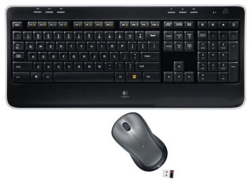  Клавиатура и мышь Wireless Logitech Combo MK520 USB, black, Rtl 920-002600