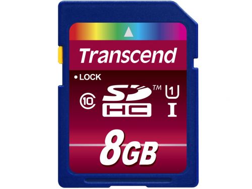  Карта памяти 8GB Transcend TS8GSDHC10U1 SDHC Class 10 UHS-I