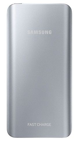  Аккумулятор внешний универсальный Samsung EB-PN920USRGRU 5200mAh 2A серебристый 1xUSB
