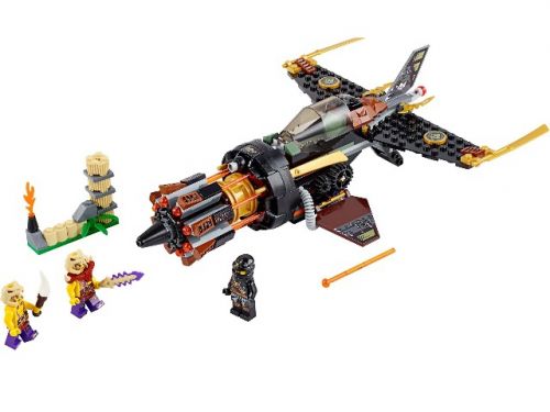  Конструктор LEGO Ninjago 70747 Скорострельный истребитель Коула