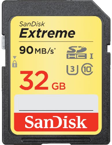 Карта памяти 32GB SanDisk SDSDXNE-032G-GNCIN SDHC Class 10 UHS-I Class3 90Mb/s