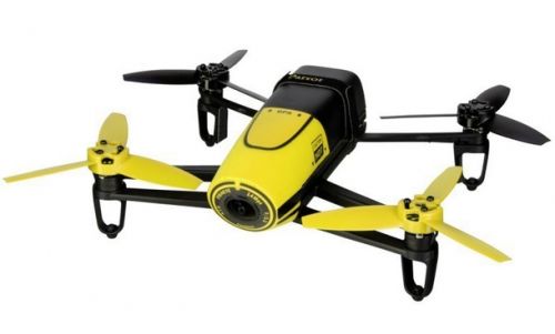  Радиоуправляемая модель квадрокоптера Parrot Bebop Drone Yellow Area 3