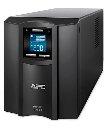 APC SMC1500I Smart-UPS C 1500VA/900W, 230V, Line-Interactive, LCD