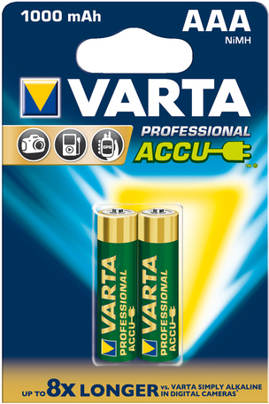  Аккумулятор Varta PROFESSIONAL ААA 1000