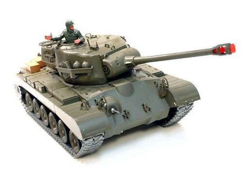  Радиоуправляемая модель танка Heng Long 3838-1 Pro M26 Pershing, 1:16, дым