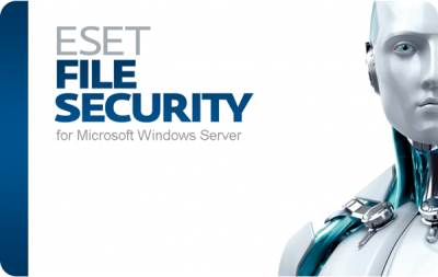  Право на использование (электронно) Eset File Security Microsoft Windows Server for 3 servers продление