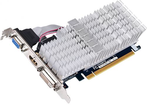  PCI-E GIGABYTE GV-N730SL-2GL Nvidia GeForce GT 730 2GB GDDR3 64bit 28nm 902/1800MHz DVI-D(HDCP), HDMI, D-Sub, OEM