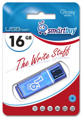  Накопитель USB 2.0 16GB SmartBuy SB16GBGS-B